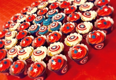 Cupcakes tema avengers