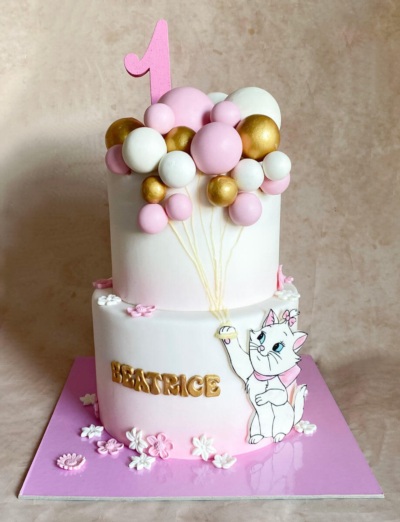 Torta compleanno 1 anno Beatrice