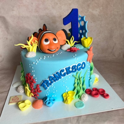 Torta compleanno 1 anno Francesco